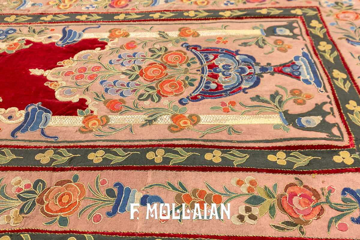 Ottoman Textile Two Columns n°:208828